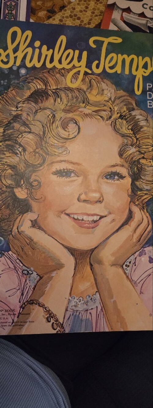 Shirly Temple Paper Doll Book